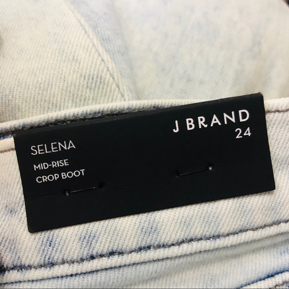J BRAND SELENA MID RISE CROP BOOT IN OUTCAST JEAN - Picture 7 of 7